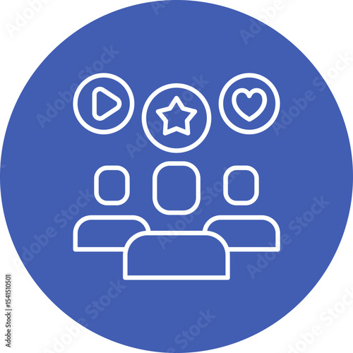 Social engagement Icon