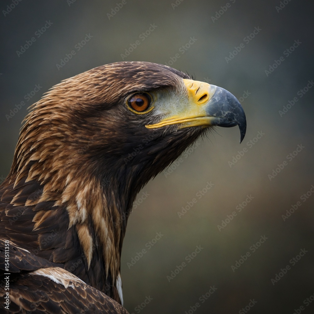 Obraz premium golden eagle portrait