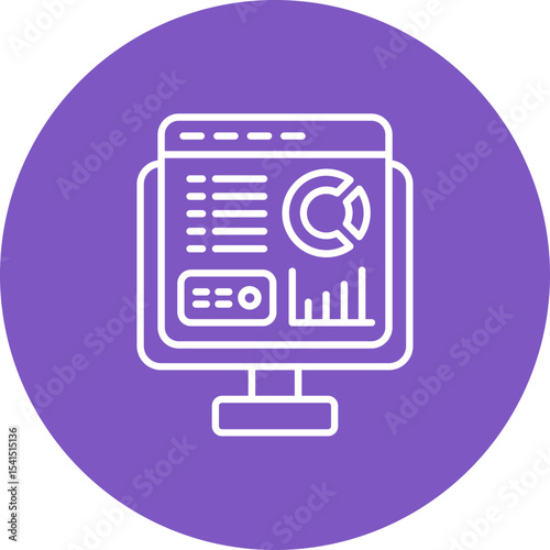 Web analysis Icon