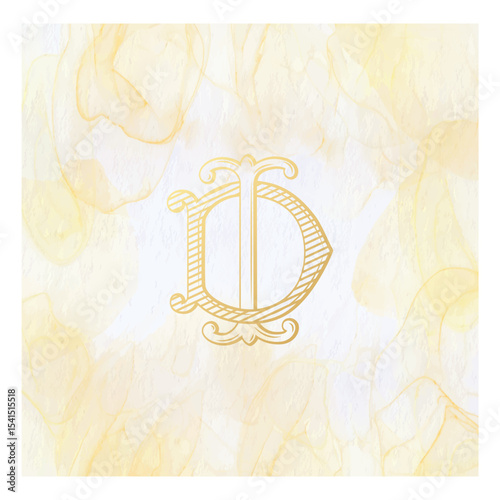 ID, DI, logo ID, Letter ID,  Monogram ID,Wedding Monogram, Wedding Logo, Logo Design , Monogram Vintage