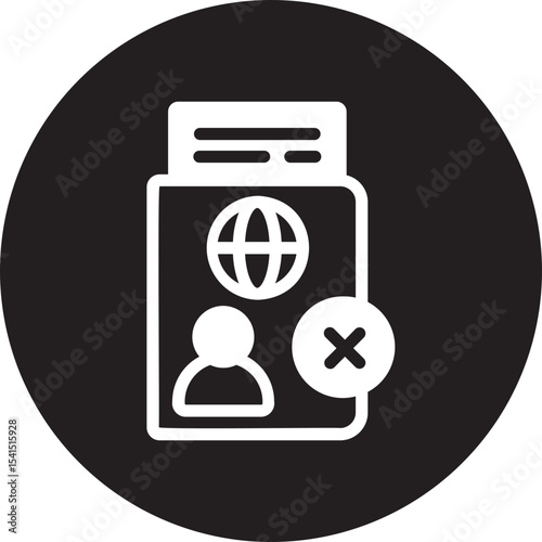 Rejected glyph icon