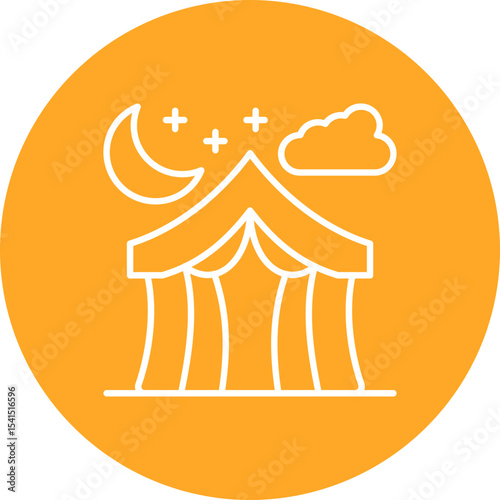 Night camp Icon