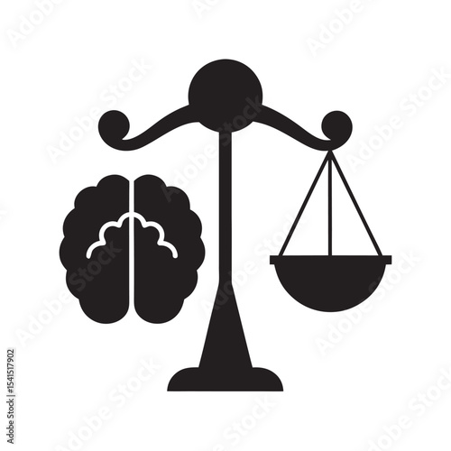 Cognitive Liberty Scale Vector Illustration