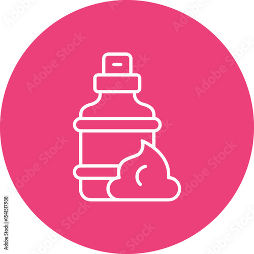 Shaving foam Icon