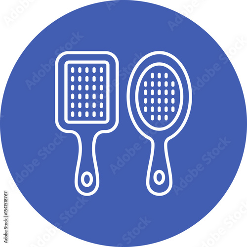 Hair brushes Icon