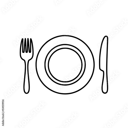 fork and knife