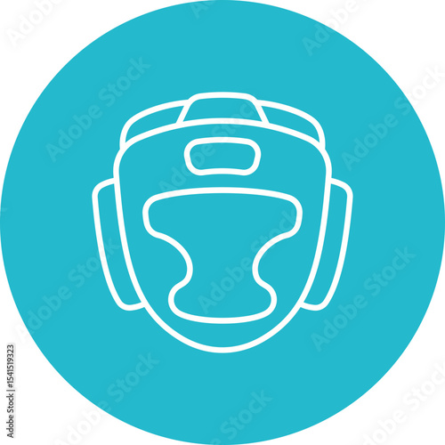 Boxing Helmet Icon
