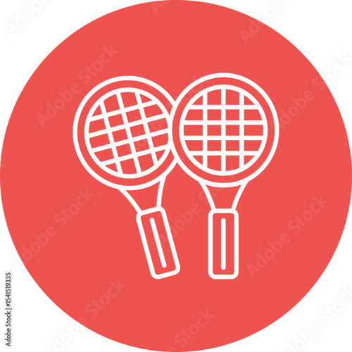 Tennis Racket Icon