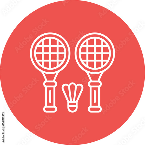 Badminton Icon