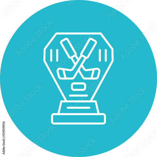 Hockey trophy Icon