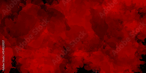 Vibrant watercolor smoke and fire with dramatic lighting showcasing a blend of warm and cool colors for background.