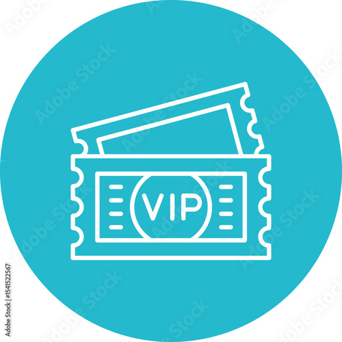 VIP pass Icon