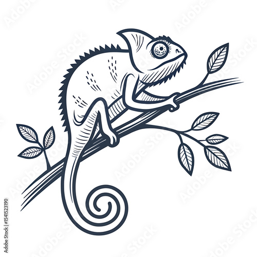 Minimal thin line pet icon