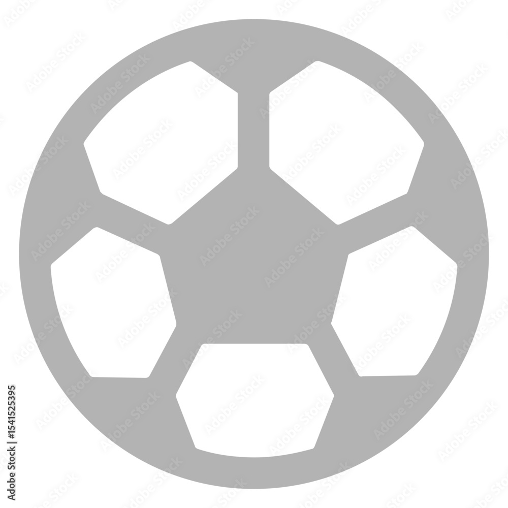 Fototapeta premium Football Icon Icon Shadow_1
