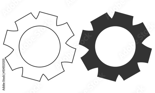 Unic Gears in the shape of a circle