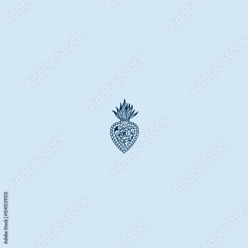 THESE HIGH QUALITY SACRED HEART JESUS VECTOR FOR USING VARIOUS TYPES OF DESIGN WORKS LIKE T-SHIRT, LOGO, TATTOO AND HOME WALL DESIGN