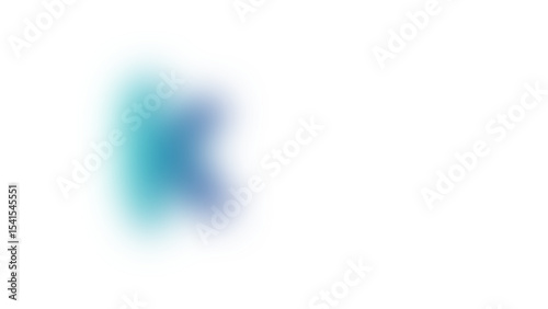 Abstract Aqua-Purple Blur: Dynamic Gradient