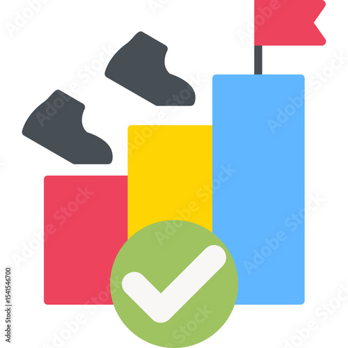 Growth Vector Icon Design