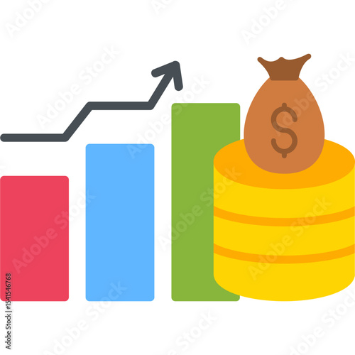 Business Intelligence Vector Icon Design
