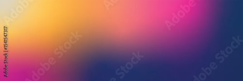 Blurred large panoramic summer background multicolored gradient  Vector illustration