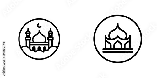 Muslim Prayer Room icon is an icon designating a place for prayers