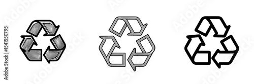 The aluminum recycling symbol ALU 41 is depicted in isolation on a white background as a modern