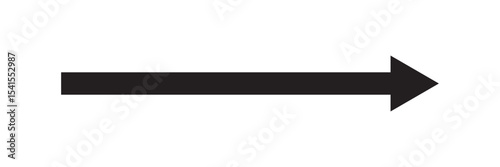 black arrow flat style icon on transparent background. arrow icon for your website design, logo, arrow indicated the direction symbol. curved arrow sign.