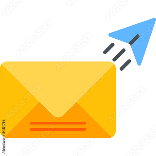 Send Data Vector Icon Design