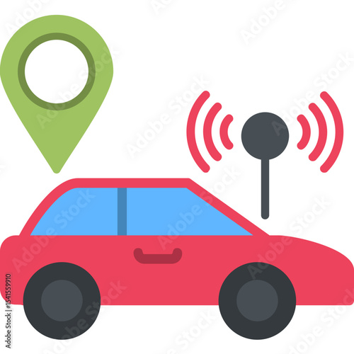 Car Vector Icon Design