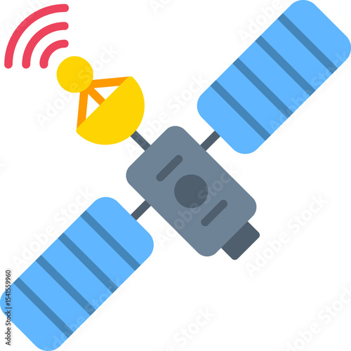 Satellite Vector Icon Design