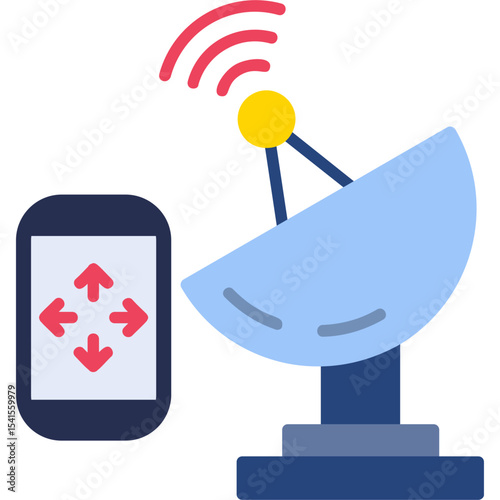 Antenna Vector Icon Design