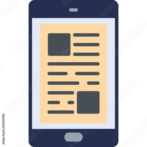 News Vector Icon Design