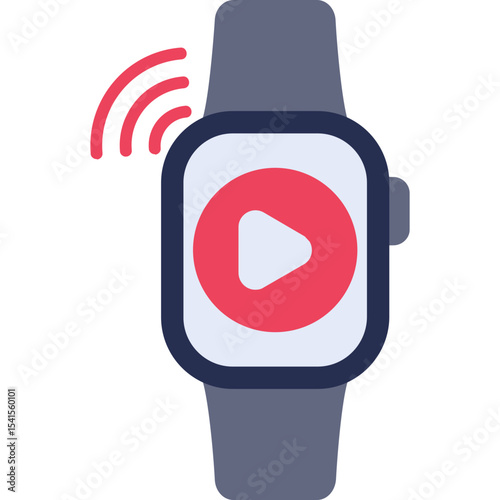 Smartwatch Vector Icon Design