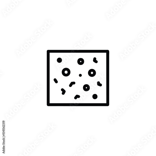 Concrete Rough Surface Texture Icon
