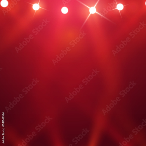 Spotlights of bright light with isolated place for stage and presentations. Vector glowing spotlight light effect. Abstract spot light rays background. Spotlights of bright light.