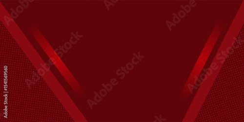 Red diagonal geometric shape with halftone. Modern background vector illustration Eps 10