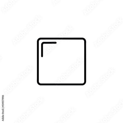 Single Ceramic Tile Square Icon