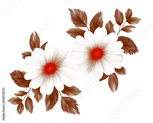 Delicate floral arrangement