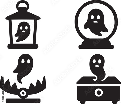 Soul Trap – Dark Magical Binding Vector Illustration