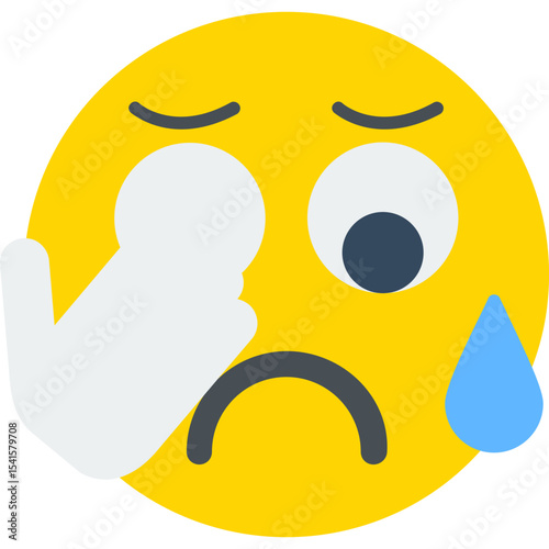 Embarrassed Vector Icon Design