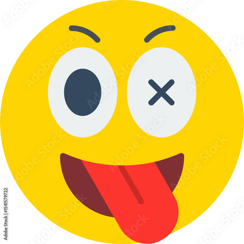 Tongue Vector Icon Design