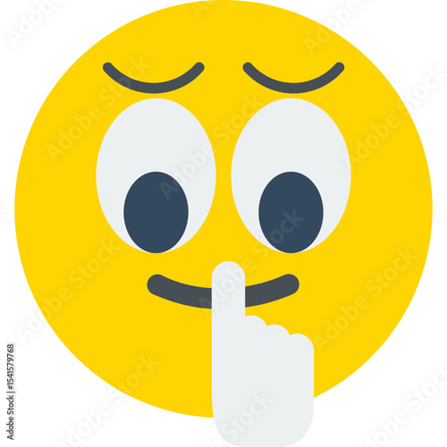 Quiet Vector Icon Design