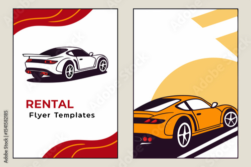 Eye Catching Car Rental Flyer