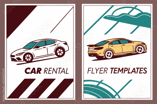 Corporate Car Rental Flyer