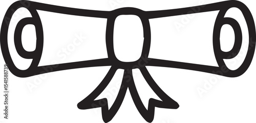 diploma, certificate, education, degree, paper, scroll, graduate, honor, document, award, seal, ribbon, parchment,