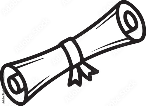 diploma, certificate, education, degree, paper, scroll, graduate, honor, document, award, seal, ribbon, parchment,