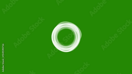Ring Circle Burst animation featuring explosions and geometric ring on Green screen background. fireworks, circle, burst, blast, effect, dust, fire, twinkle, birthday, glow, motion, star, exploding.