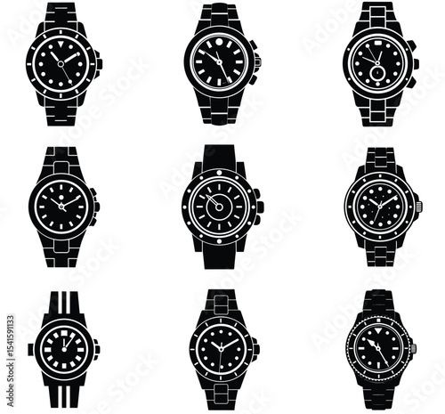 watch vector 