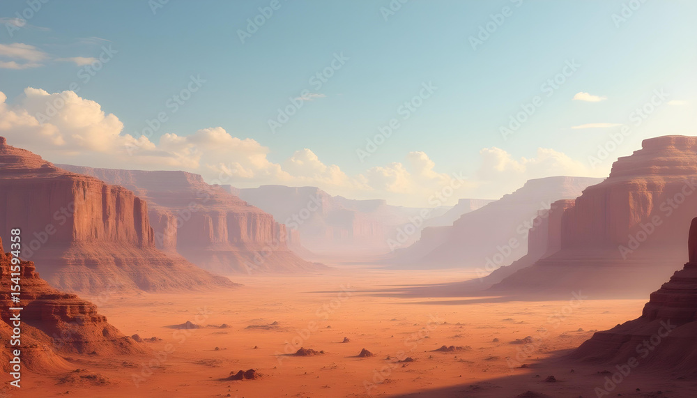 Naklejka premium grand canyon arizona, grand canyon sunset, long mountain range, beautiful mountain view