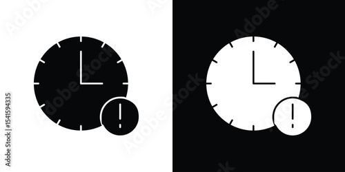 Alarm exclamation icon Vector scalable graphics